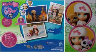 Blythe Loves s Littlest PetShop Moscow Bundled up Beauties LPS # B24