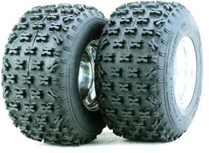 22 ITP Holeshot XCR Front Tires ITP SS112 Sport Wheels