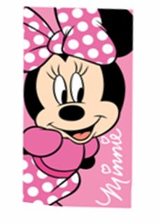 Disney Minnie Mouse Minnie Printed Beach Towel Bath Brand New Gift