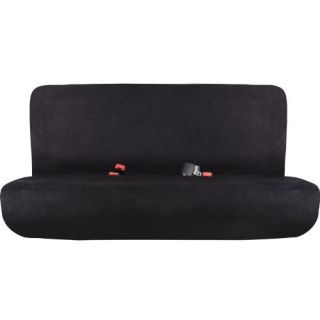 Pilot Automotive SC 342E Universal Black Microsuede Bench Seat Cover
