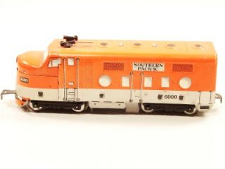 Marx Trains O Gauge Southern Pacific 6000 Powered and Dummy Pair Runs