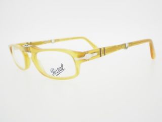 Brand New Persol 2886 V Folding Reading Eyeglasses Frame 204 Yellow RX