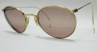 American Optical AO Ful Vue 12K Gold Filled Glasses Frames Round RARE