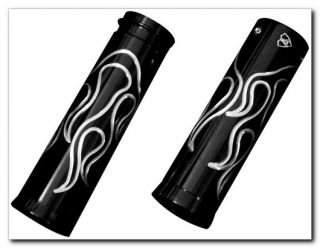Arlen Ness Grip Flame Black Harley Cable Style 76 12 07 142