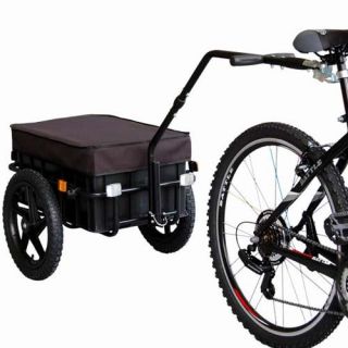 70L Bike Cargo Trailer Luggage Shopping Bicycle Trailer Hand Wagon