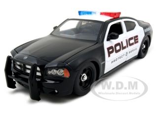 2006 Dodge Charger R T Police 1 24 Jada w Stock Rims