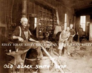 Inside An Old West Blacksmith Shop Black Smith Photo