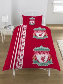 Liverpool Stripes Single Bedding Duvet Cover Set New