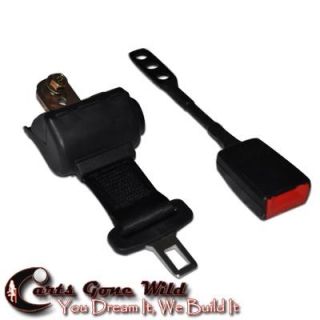 GOLF CART RETRACTABLE SEAT BELT KIT  EVERYTHING YOU NEED BRACKET AND