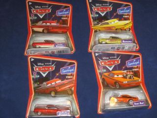 PIXAR CARS Lot (15) SUPERCHARGED 2nd Set MOC New HTF Lghtning McQueen