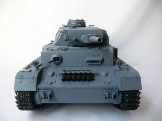 New 1 16 RC s s Panzer IV Tank Plus Metal Upgrade Kit