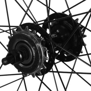 Fixie Single Speed Road Bike Track Wheel Wheelset Deep V Tyres Yellow