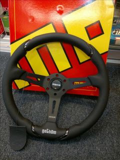 Genuine Momo Sports Steering Wheel Gotham Italy New