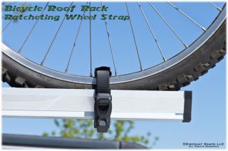 Roof Top Aluminum Wheel Cradle Bike Rack Bicycle Carrier BC 208
