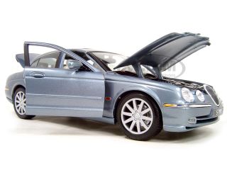 1999 Jaguar s Type Blue 1 18 Diecast Model Car by Maisto 31865