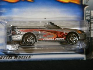 2003 Hot Wheels Final Run 3 of 12 1996 Mustang GT 197 Silver MOC