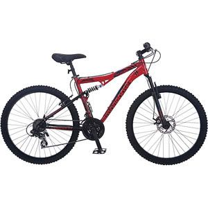 Mongoose 26 inch Dual Full Suspension MTB MT Mountain Bike Bicycle