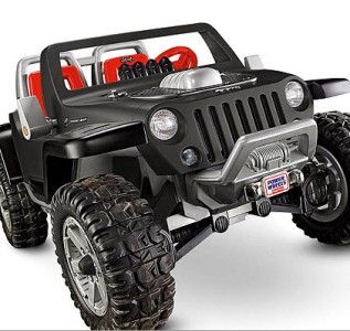 New Fisher Price Jeep Hurricane Monster Traction Battery Powered Ride