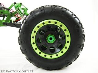 Huge Rock Crawler Tyres with Alloy Outer Secured by 18 Hex Screws