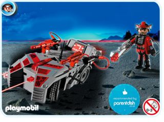 Playmobil Future Planet 5156 Dark Rangers Explorer Knockout Cannon New