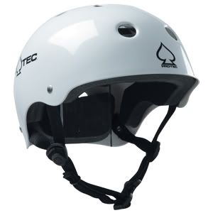 Pro Tec Classic CPSC Skate Bike Helmet White s M L XL