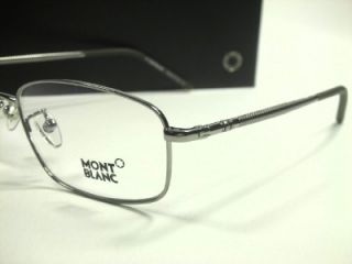 New Mont Blanc MB 251 014 Silver Eyeglasses