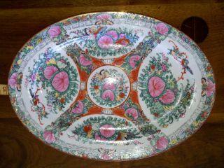 180 Piece Estate Lot Antique Rose Medallion Dishware China Cups Plates