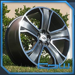 Supercharged 22 inch Wheels Rims Tires Package Deal Gunmetal