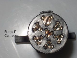 Way Round Pin Plastic Trailer Plug Cord Wire End Semi