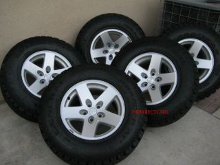 Factory Jeep Wrangler Rubicon 16 Wheels Rims Tires