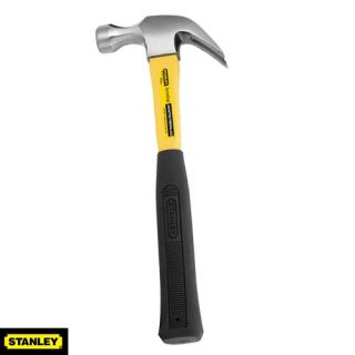Stanley 51 110 Curved Claw Jacketed Fiberglass Hammer