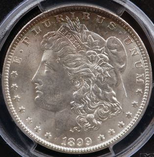 1899 O Morgan Silver Dollar PCGS MS63