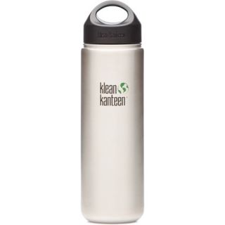 Klean Kanteen 27 oz Wide Mouth Water Bottle Canteen New Brushed