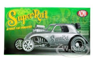 Brand new 118 scale diecast model car of Fiat Super Rat Altered