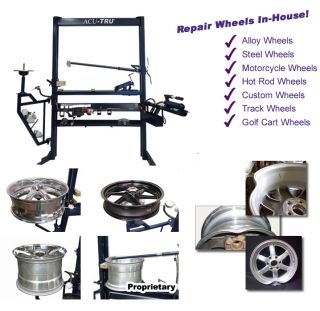 ACU Tru® Wheel Repair Rim Straightening Machine Advanced Package