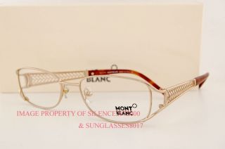 Brand New Mont Blanc Eyeglasses Frames 302 032 Gold