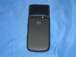 At T Blackberry Torch 9800 Black Rim Cell Phone PDA Good