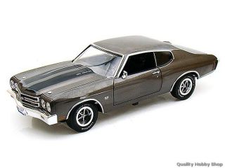 18 American Muscle 1970 Chevrolet Chevelle SS 454 Grey Ertl 986