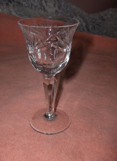 Up for sale are 9 beautiful antique/vintage 24% lead crystal cordial