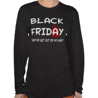 Funny Black Friday Red Tag on Text T shirt