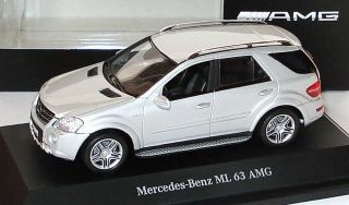 43 Mercedes ML 63 AMG Facelift 2008 silber   PROMO