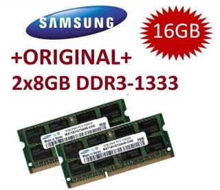 2x 8GB 16GB DDR3 RAM 1333 MHz HP EliteBook 8560w 8760w 4250312503638