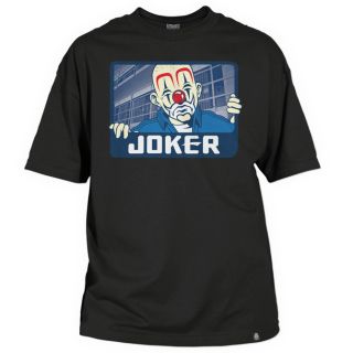 Joker Brand x Prison Tee   T Shirt   Schwarz / Neu / SHK
