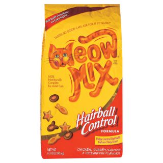 Meow Mix Hairball Control Formula Cat Food   Sale   Cat