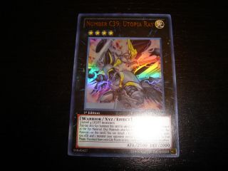Yu Gi Oh Number C39 Utopia Ray (1st Edition Ultra Rare ORCS EN040