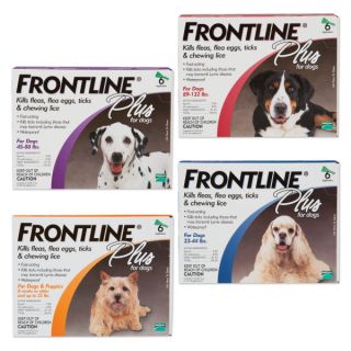 Dog Summer PETssentials FRONTLINE Plus for Dogs   6pk