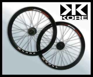 Kore BMX Dirt jumping wheelset/wheel set 20” Speed Hoop al6061 front