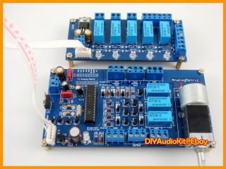 ALPS IR Remote Control Volume DIY Kit /w Input Selector 4CH & LCD