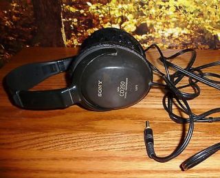Sony Headphones MDR CD250 Great Item, Nice Helps to drown out noise