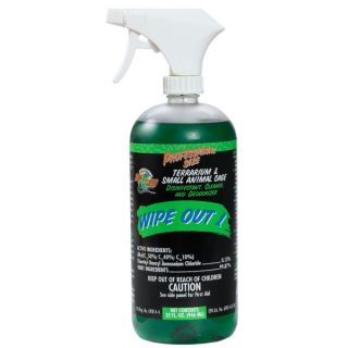 Reptile Cleaning Zoo Med Wipe Out Terrarium Cleaner